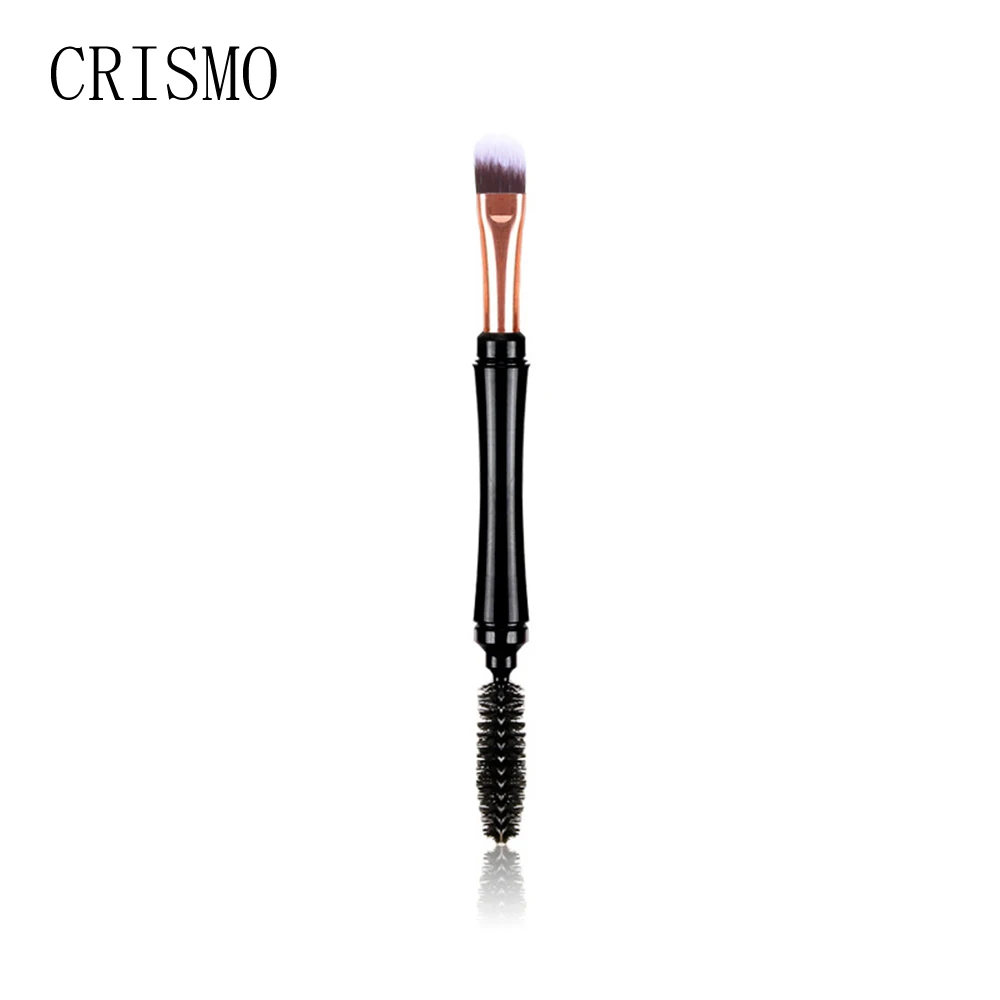 CRISMO 1 шт. Кисть для макияжа с двойной головкой тени век бровей подводка глаз кисть