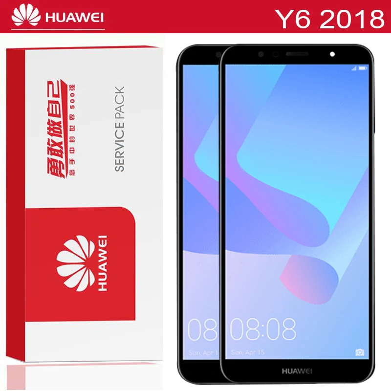 Оригинальный ЖК дисплей 5 7 дюйма для Huawei Y6 2018 сенсорный экран дигитайзер Prime ATU L11