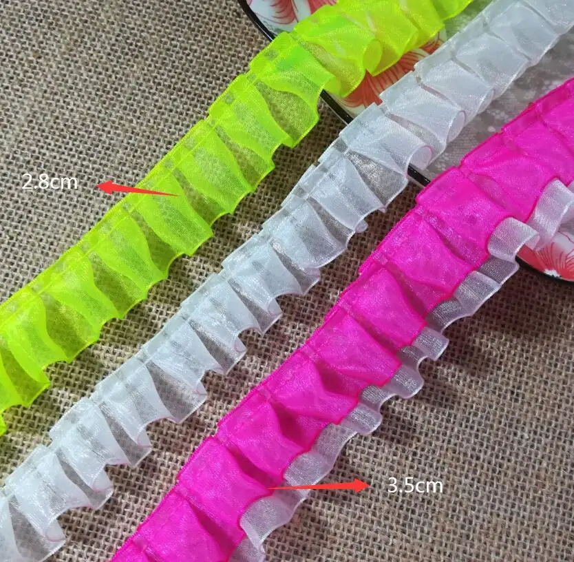 Шнурки 1 М 2020 высокое качество кружевная ткань зеленая лента белое розово красное