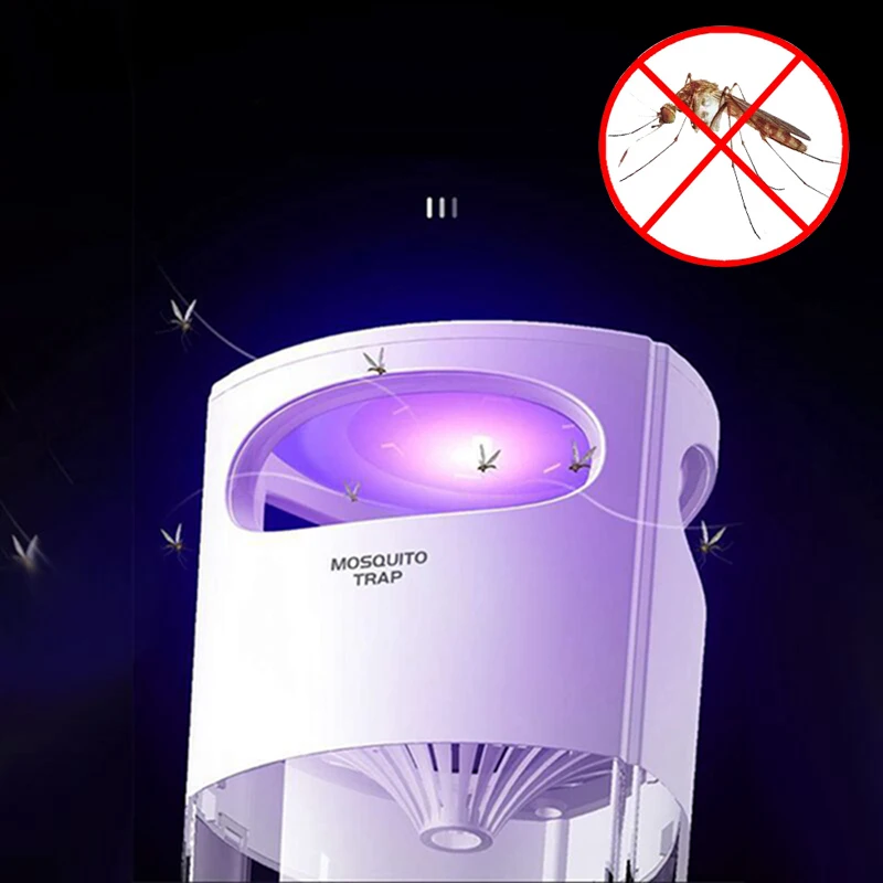 Инсектицидная лампа USB Электрический убийца насекомых Ловушка для мух анти