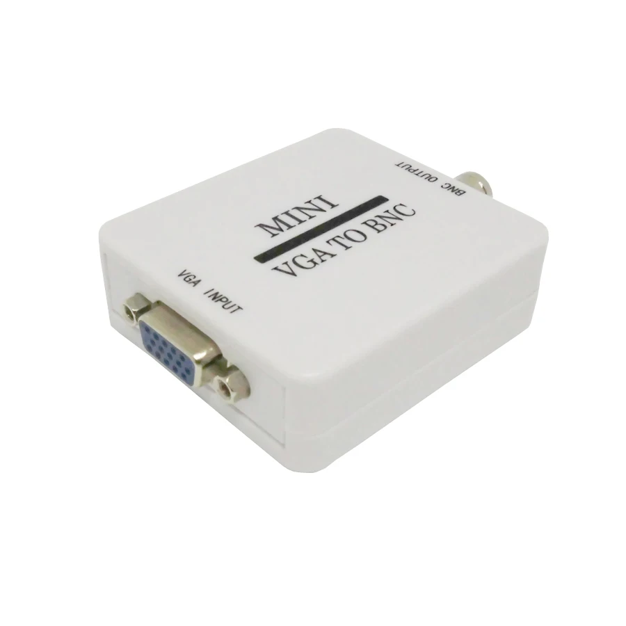 Преобразователь видео Mini HD VGA в BNC композитный адаптер цифровой переключатель для