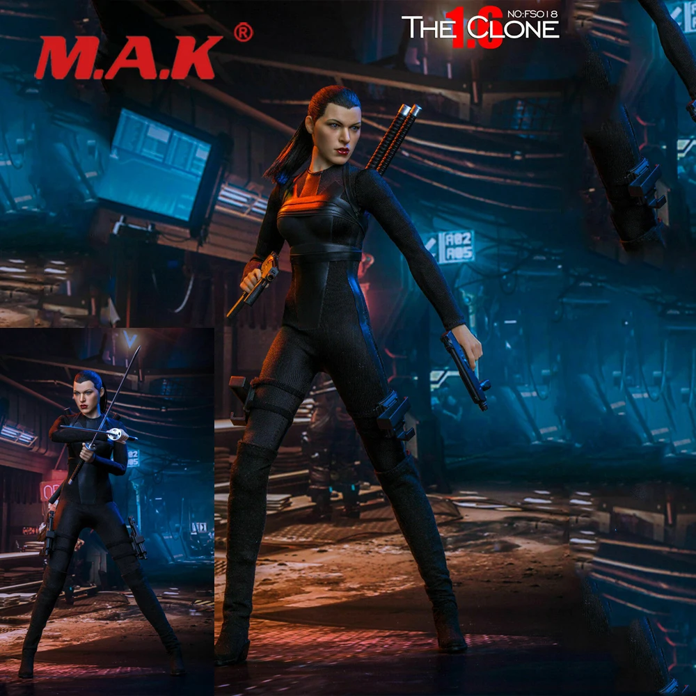 FS018 1/6 Full Set Action Figure The Clone Alice 2.0 12 Female Model Fans Holidays Christmas Gifts Swtoys Toys