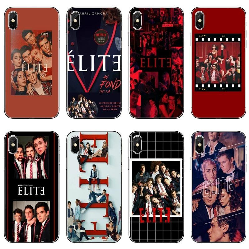 Мягкий силиконовый чехол для телефона испанская ТВ серия Elite iPhone 11 Pro XS Max XR X 8 7 6 6S