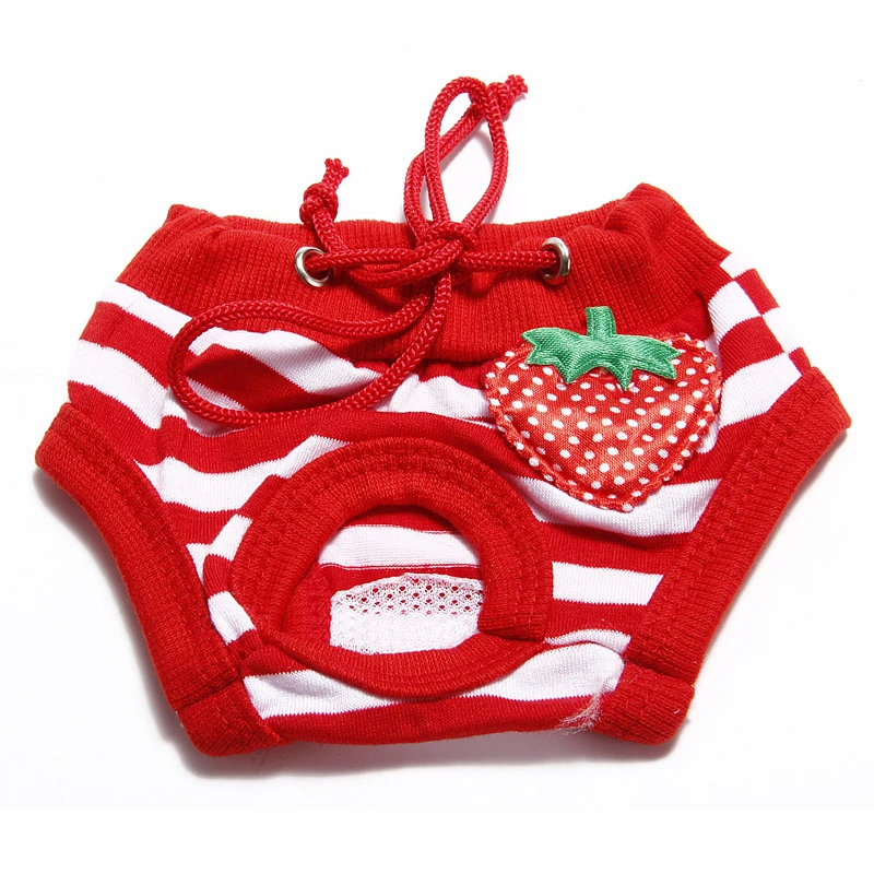 

Cute Durable Female Dog Physiological Pants Diaper Sanitary Dog Shorts Panties Soft Comfortable Dogs Briefs Wholesale