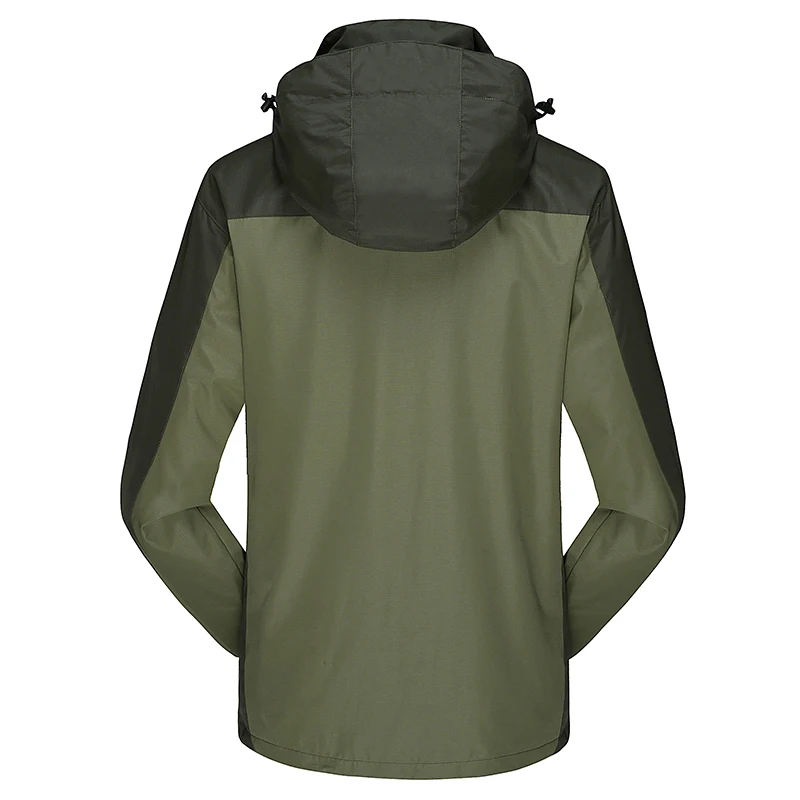 2 в 1 Мужская водонепроницаемая ветровка размеры до 5XL|Мужские куртки| |