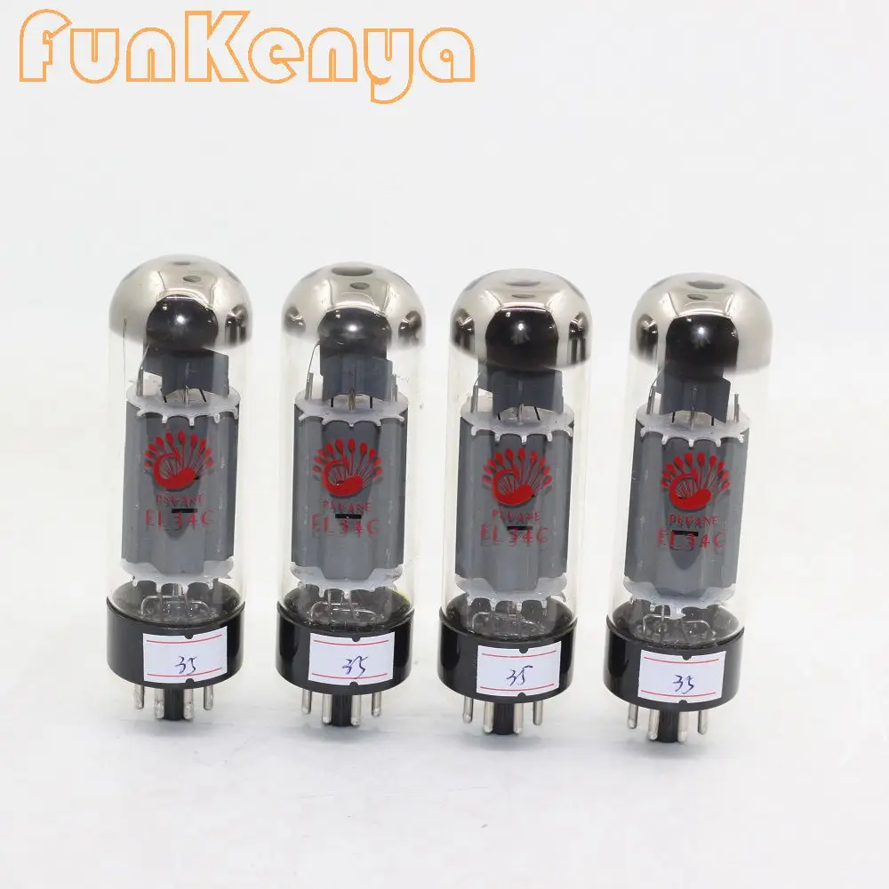 PSVANE Hifi Vacuum Tube EL34C Generate UK-EL34 EL34B 6CA7 6P3P 6L6 5881 Free Pairing Amplifier Tubes | Электроника