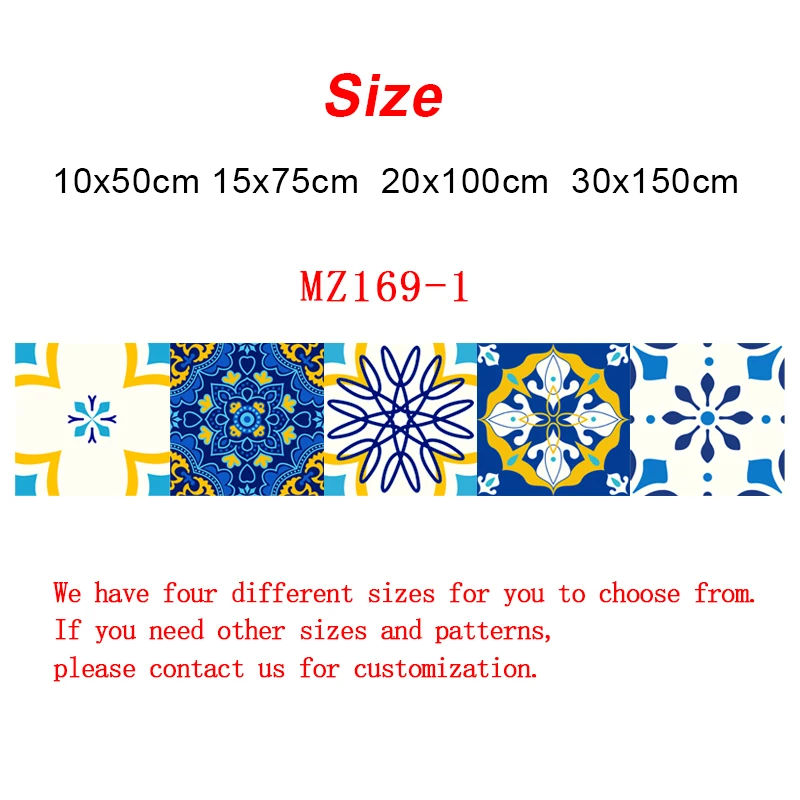 Наклейки на стену из ПВХ в стиле ретро 10/15/20/30 см