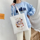Классическая вместительная сумка Genshin Impact аниме модная Холщовая Сумка Harajuku Готическая сумка большой емкости женская сумка винтажная сумка через плечо