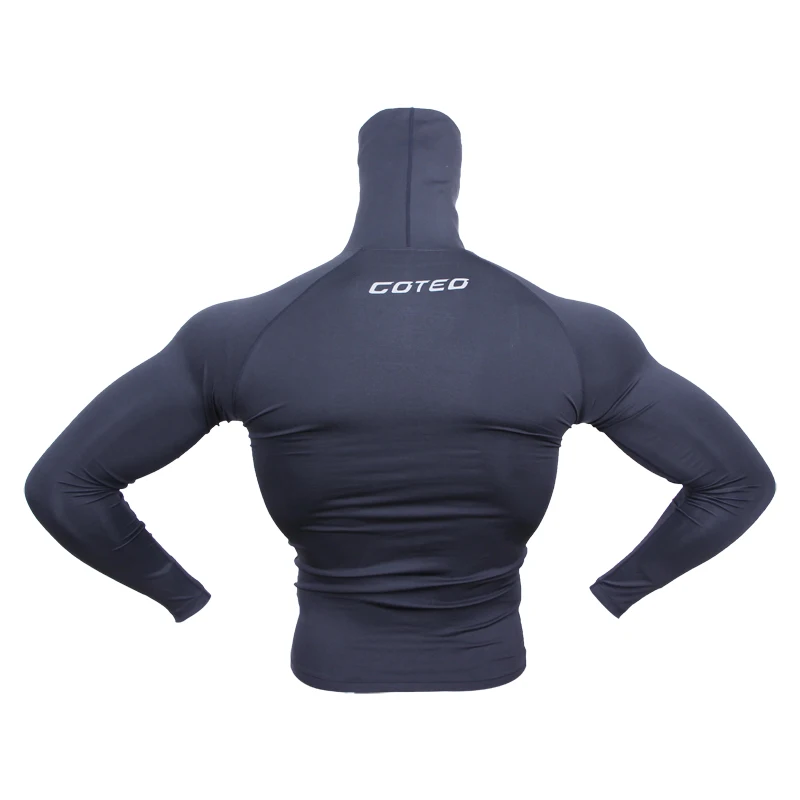 Высококачественные компрессионные рубашки из лайкры с логотипом под заказ