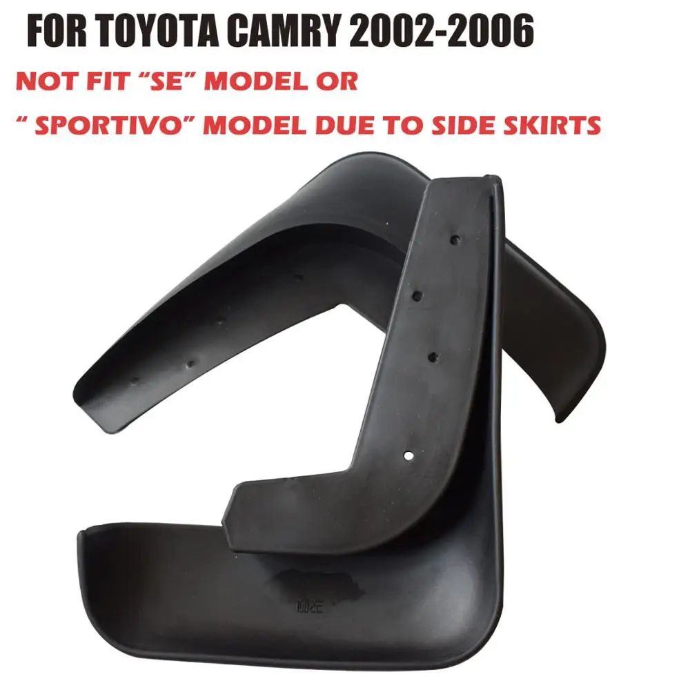 Брызговики передние и задние для Toyota Camry 2002 ~ 2006 брызговики аксессуары 2003 2004 2005