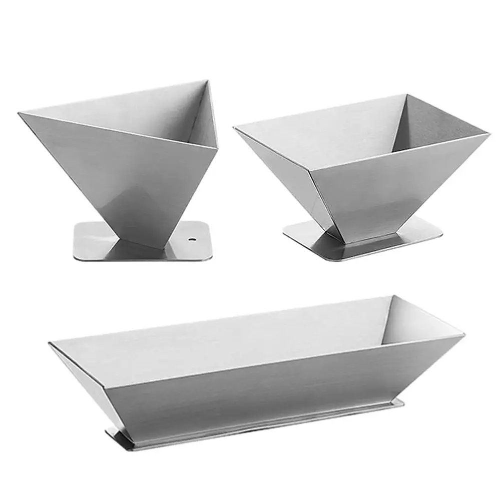 

304 Stainless Steel Triangular Sticky Rice Dumpling Mold Non-stick Traditional Chinese Rice-pudding Making Mold Kitchen Gadget