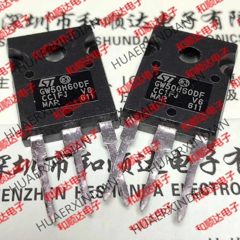 1 предмет новые футболки для оригинальный GW50H60DF STGW50H60DF TO-247600V 50A Гарантия качества |