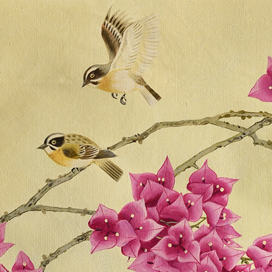 Картина на холсте в китайском стиле без рамки | Дом и сад