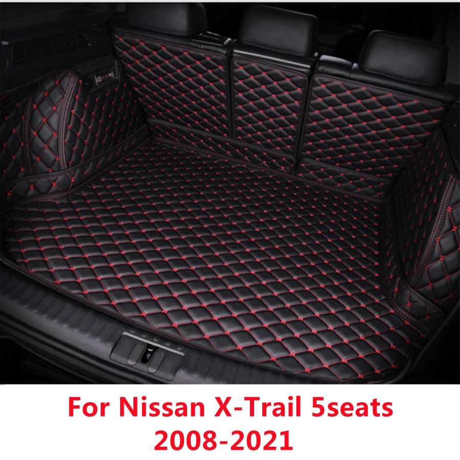 

Full Set Waterproof Car Trunk Mat For Nissan X-Trail 5seats model (2008-2021) 2009-10-11-12-2020 Custom Fit Cargo Rear Pad Cover