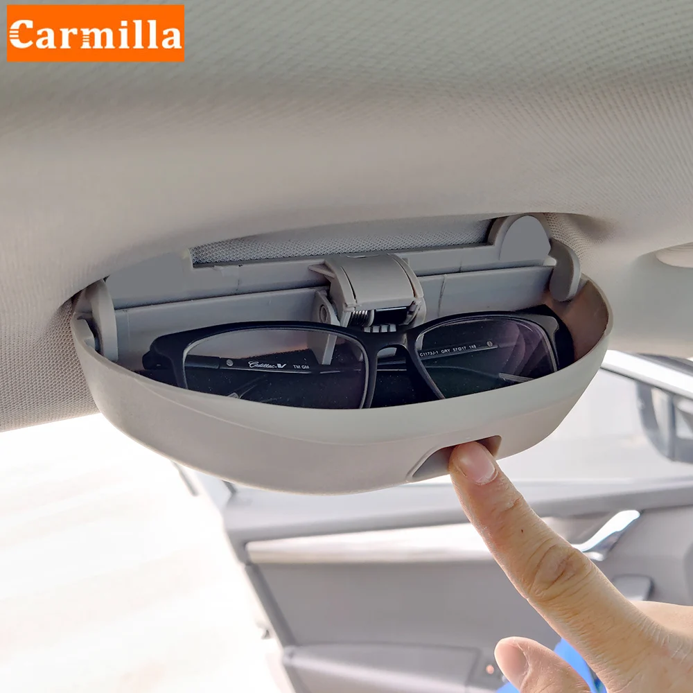 

Car Glasses Case Sunglasses Holder Storage Box Fit for Volkswagen VW Polo 6R for Skoda Rapid Octavia Fabia Superb Accessories