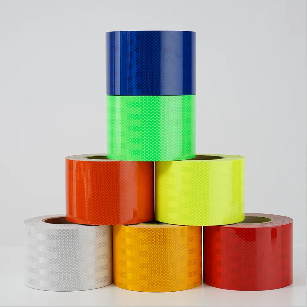 Суперпрочная светоотражающая лента 10 см * 3 м Автомобильная наклейка s