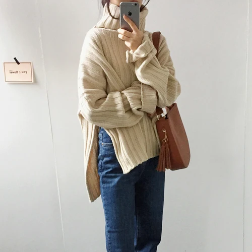 Свободные повседневные однотонные полосатые модные базовые универсальные 2019