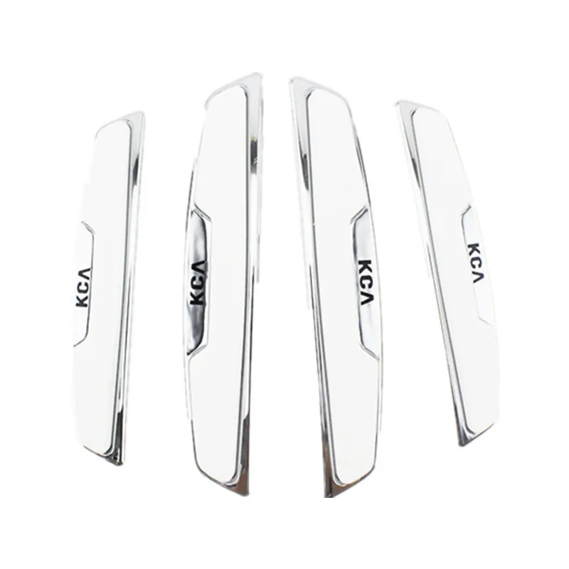 

4PCS Car Crash Strip Door Anti Chafing and Anti Chafing Adhesive Strip Loading Stickers for Car Safety Protection Articles 9cm