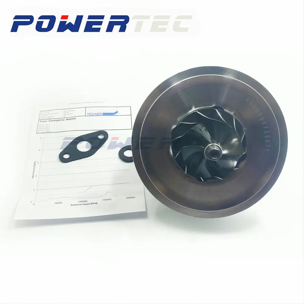 Сбалансированные абсолютно новые детали турбозарядного устройства RHF5H картридж