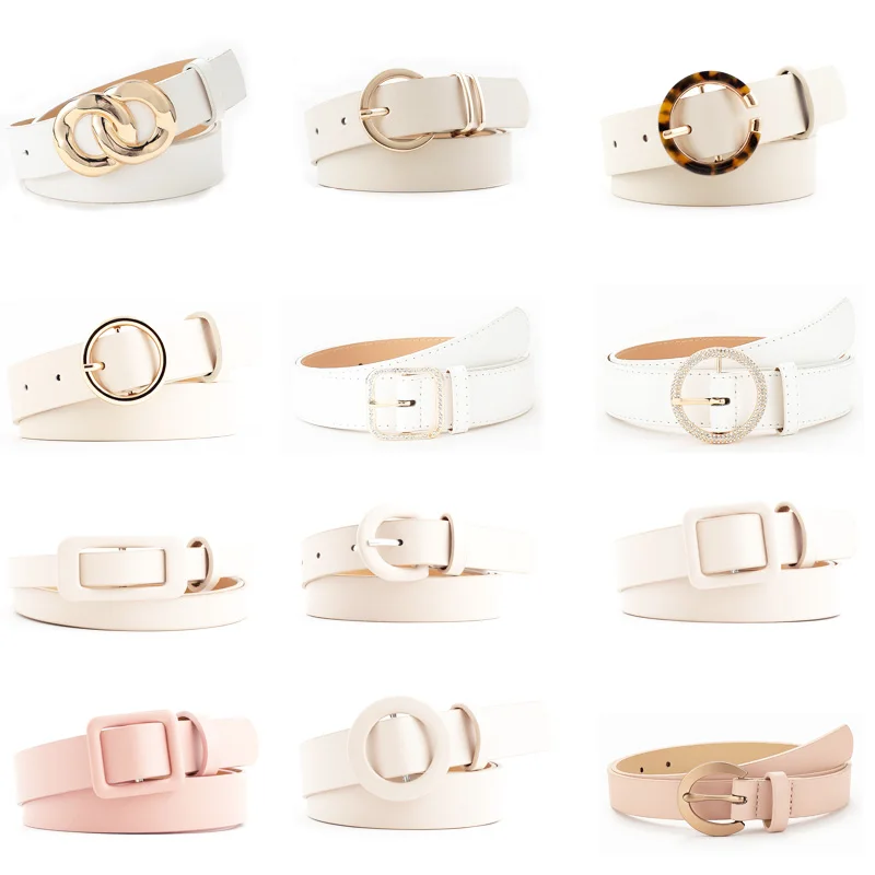 

Женский светильник ь из искусственной кожи, Легкий Повседневный Пояс для джинсов и брюк, 66 стилей