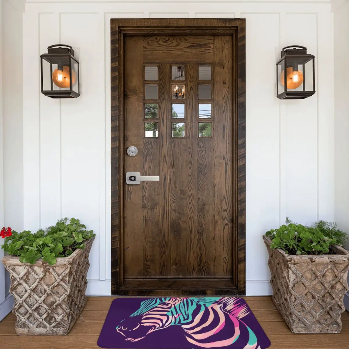 Напольный коврик для кухни цветные декоративные полосатые дверные коврики с