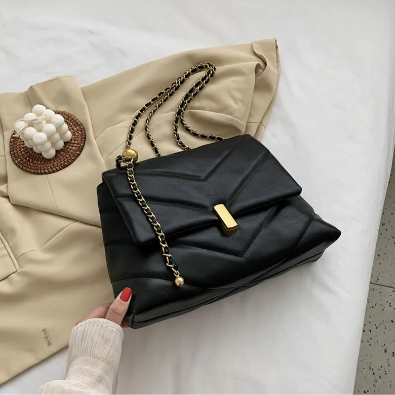 

2021 брендовые дизайнерские кожаные сумки через плечо на цепочке для женщин винтажные сумки-мессенджеры на плечо женские сумки и кошельки