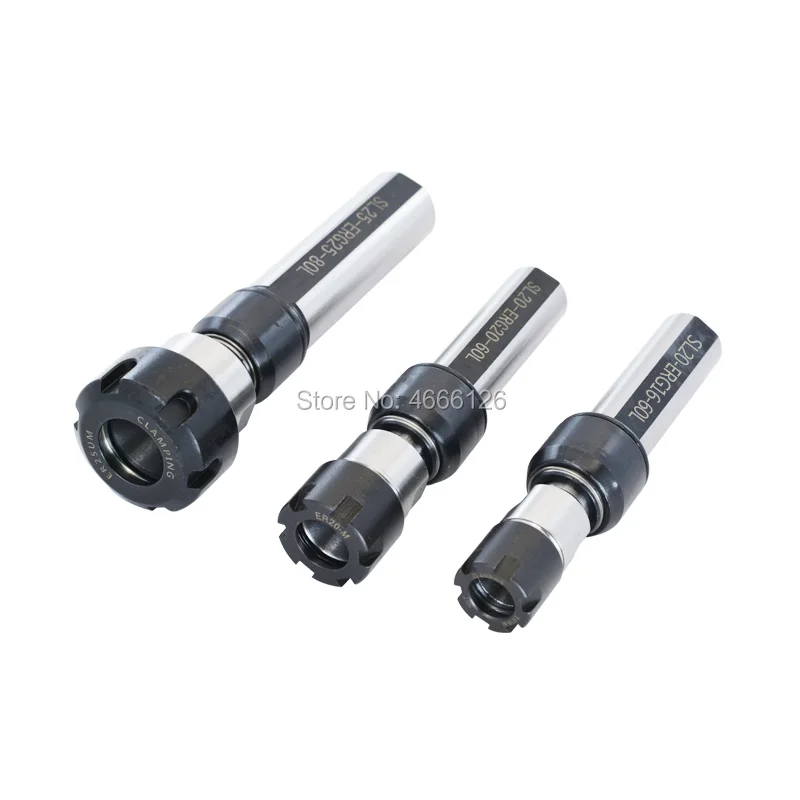 Мощный цанговый патрон SL20 SL25 SL16 ERG16 ERG20 ERG25 плавающий ERG плавающий конус удлинитель(с ER гайкой) для токарных станков с ЧПУ