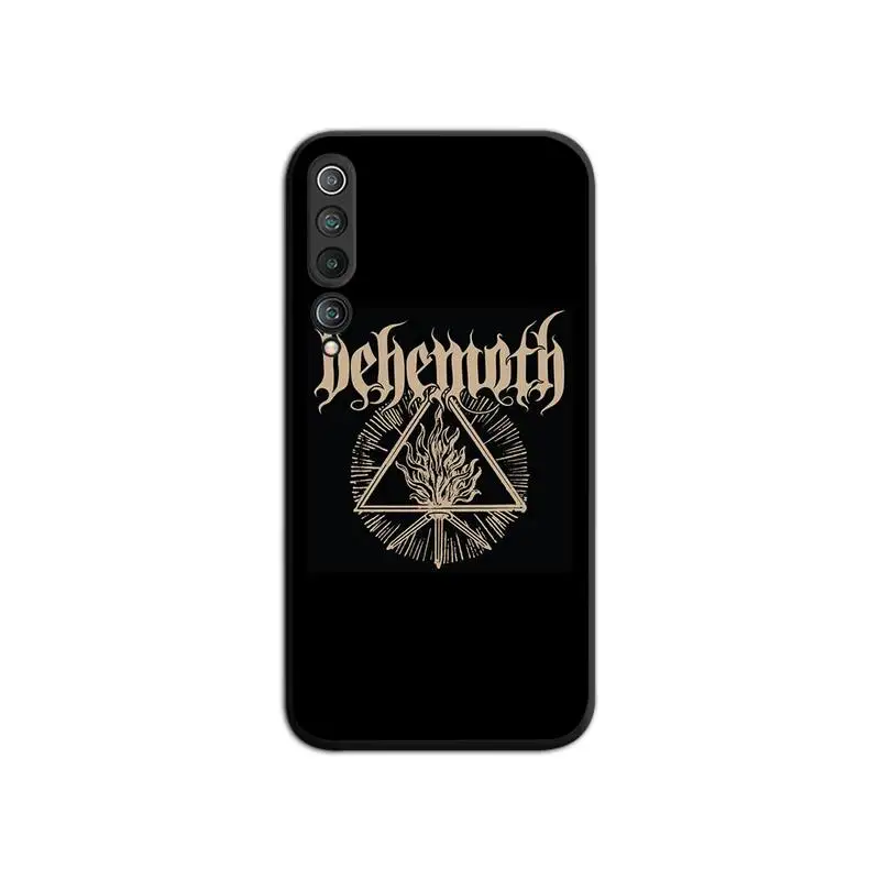 Behemoth Rock Band Phone Case For Xiaomi Mi Note 10 Lite 9T Pro xiaomi CC9 9SE | Mobile Cases & Covers