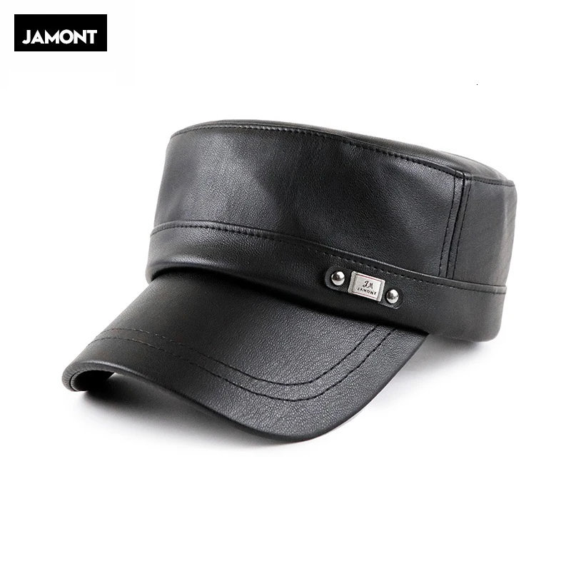 2019 уличный зимний осенний дышащий берет из искусственной кожи мужские кепки с