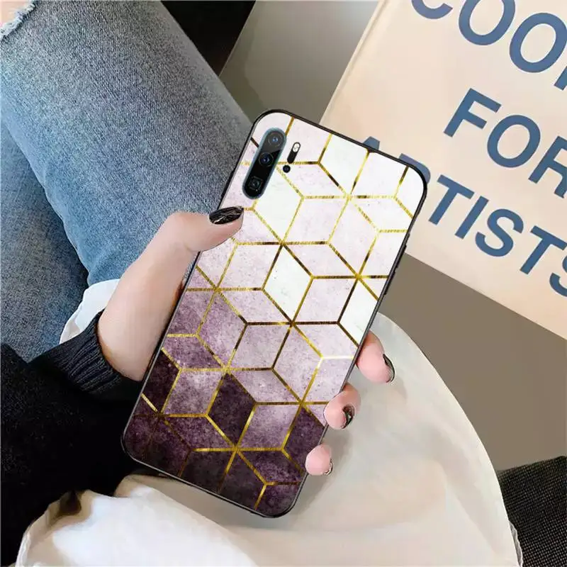 

Marbled pattern Phone Case For Huawei honor Mate P 9 10 20 30 40 Pro 10i 7 8 a x Lite nova 5t