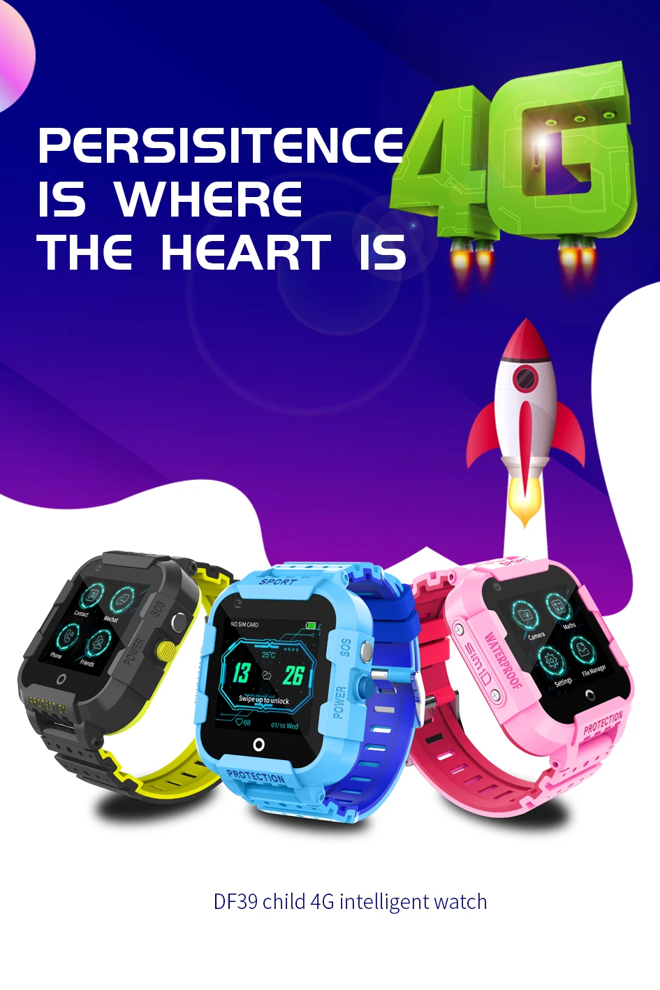 Детские Водонепроницаемые Смарт-часы с GPS-трекером камерой GPS LBS Wi-Fi | Электроника