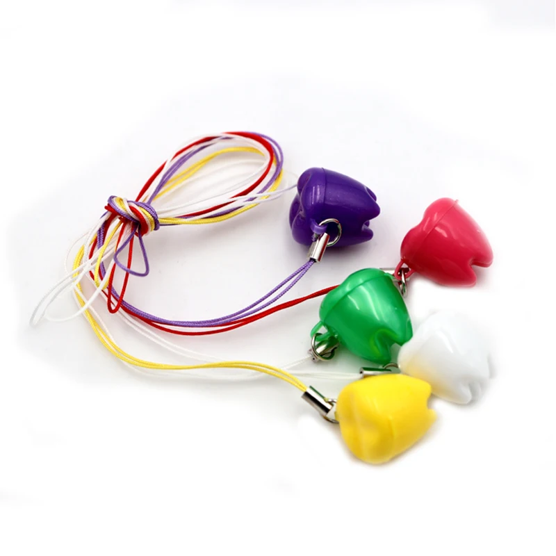 5 шт. детская пластиковая коробка для хранения зубов милый детский сувенир