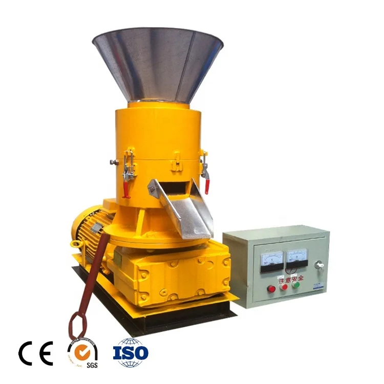 High Quality Biomass Wood Pelletizer Fuel Pellet Pressing Extruding Machine Machine Hot Selling In Canada Chile