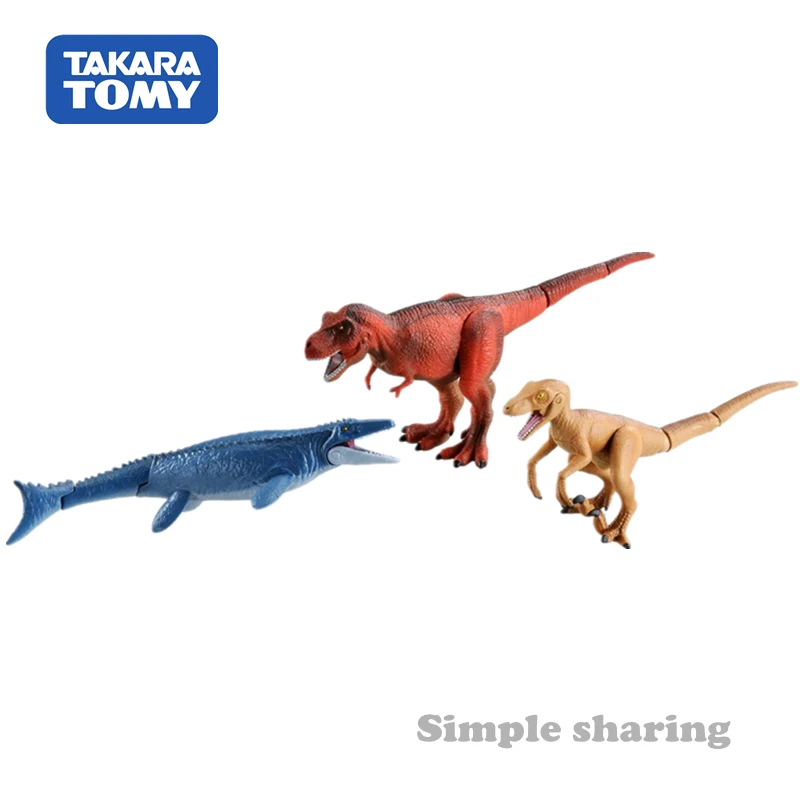 Такара томия томика ния динозавр Боевая модель комплект литая фотография для