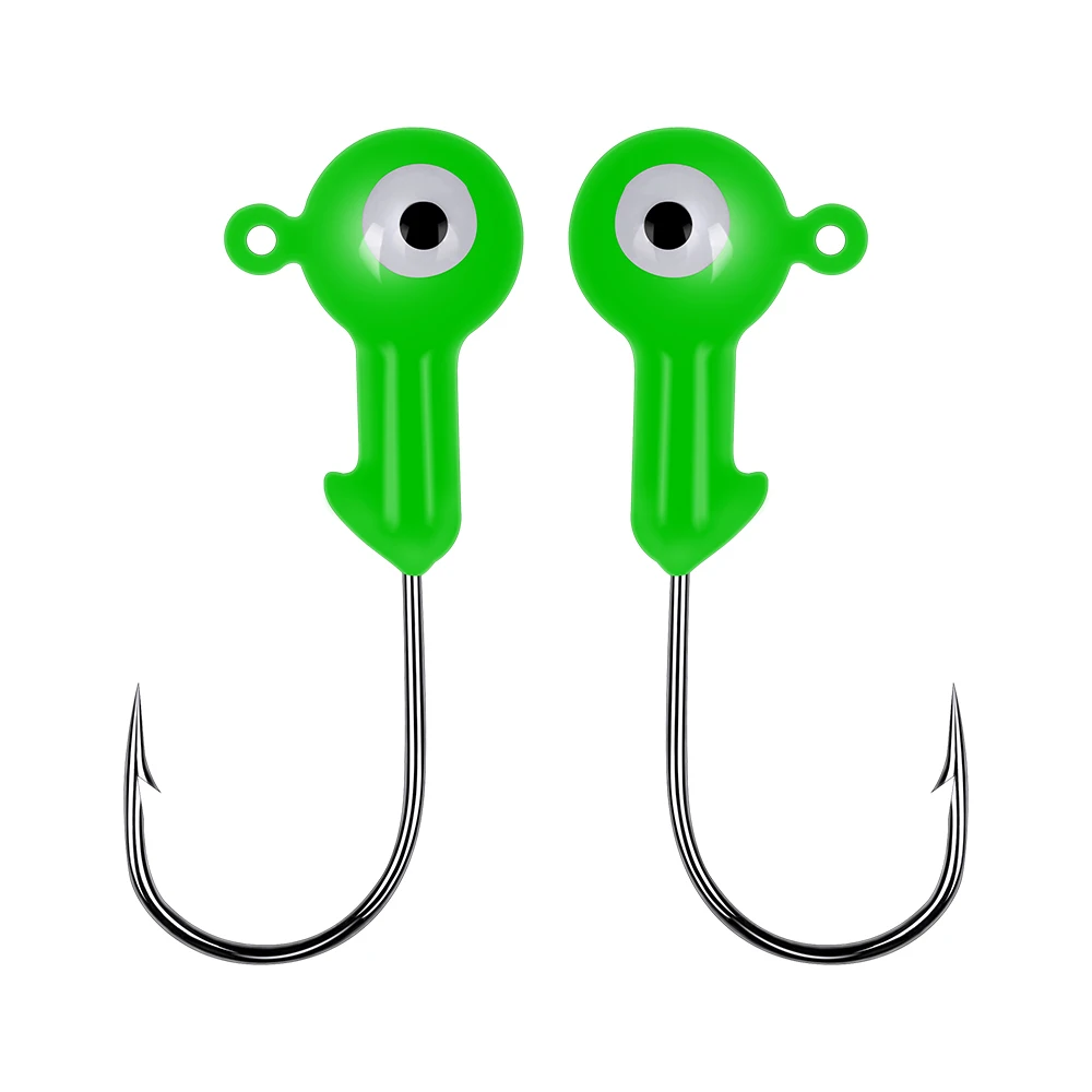 10 шт./лот новый рыболовный крючок из углеродистой стали 1G 2G 4G 5G 7G 10G мини свинцовый