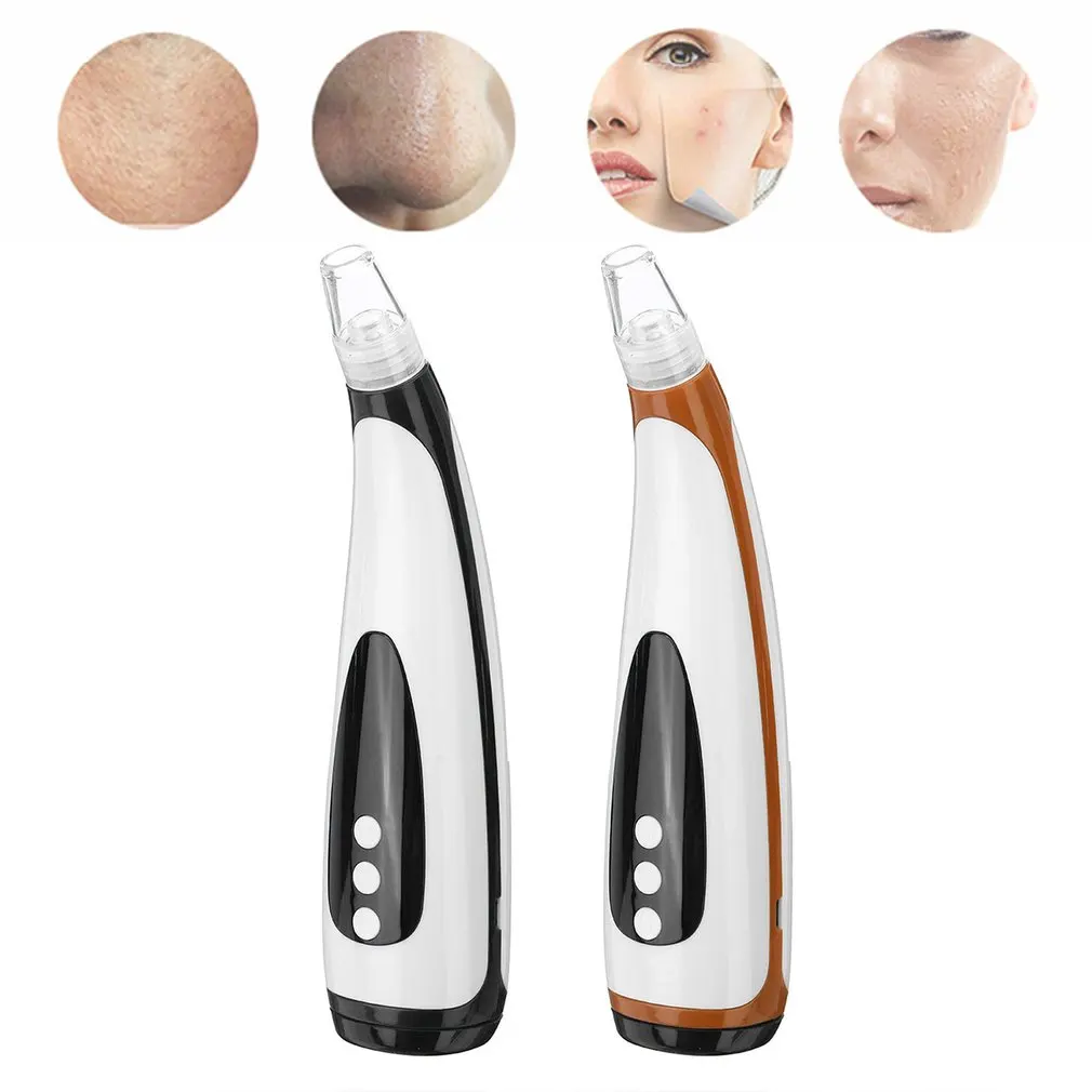 

Electric Blackhead Suction Device Electric Blackhead Acne Cleanser With Hot Compress + IPL Beauty Tool