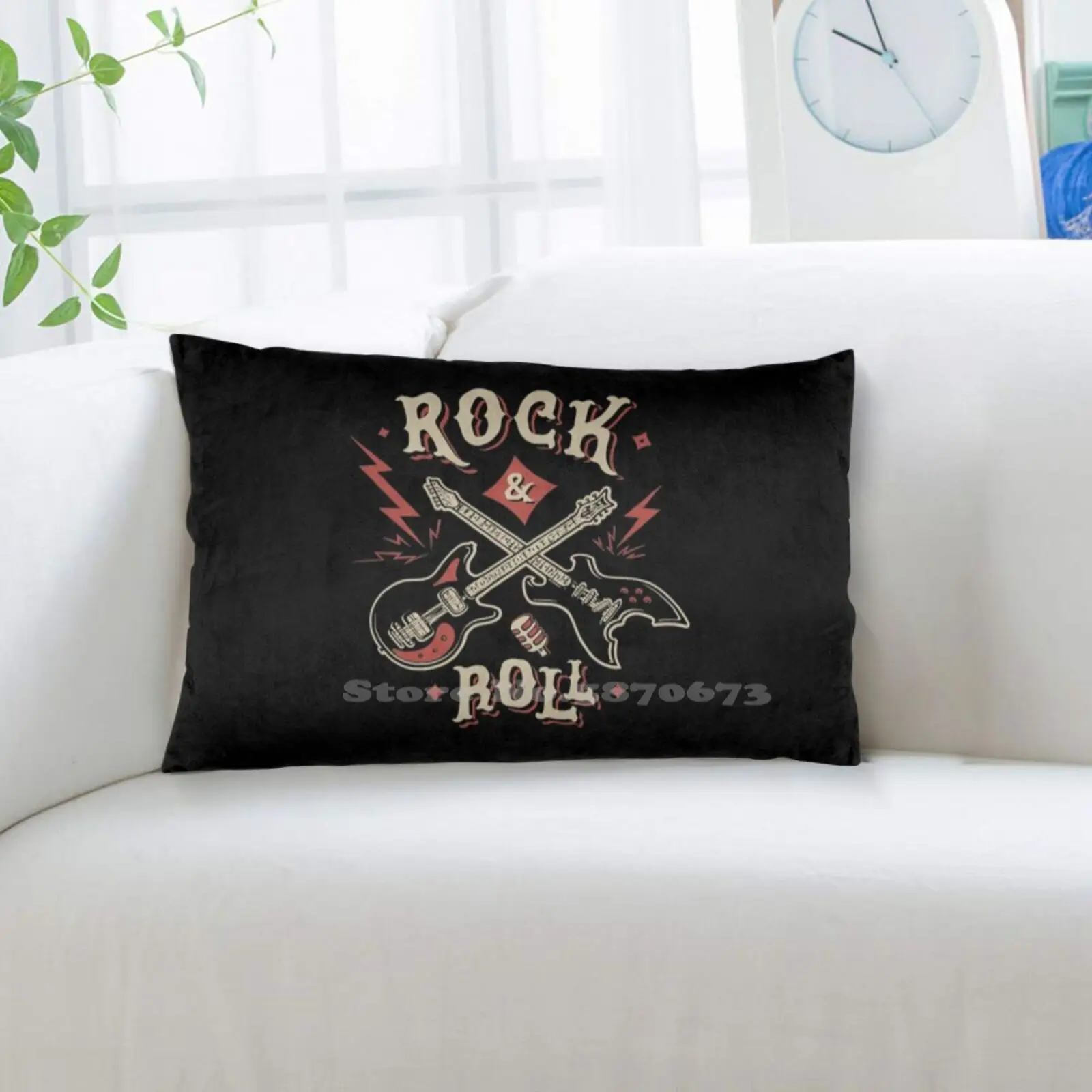 Постельное белье Rock N Roll для домашнего декора наволочка губ рот I Love And Lover старая