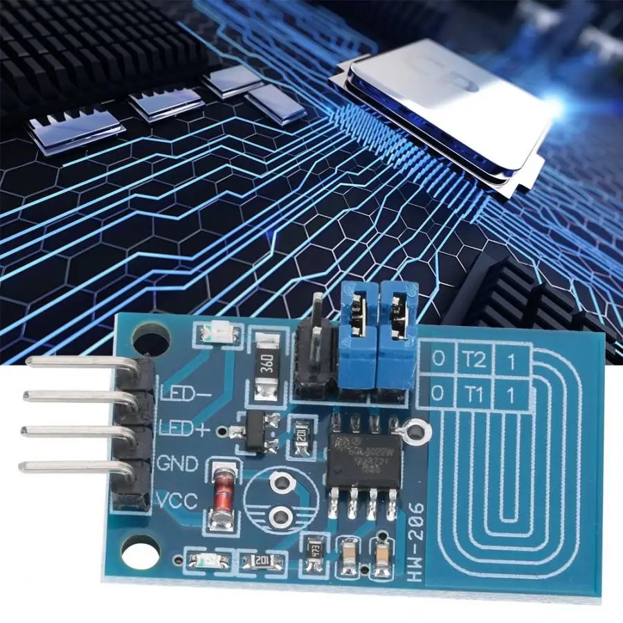 Светодиодный регулятор яркости 5 шт. электронный емкостный модуль диммера с