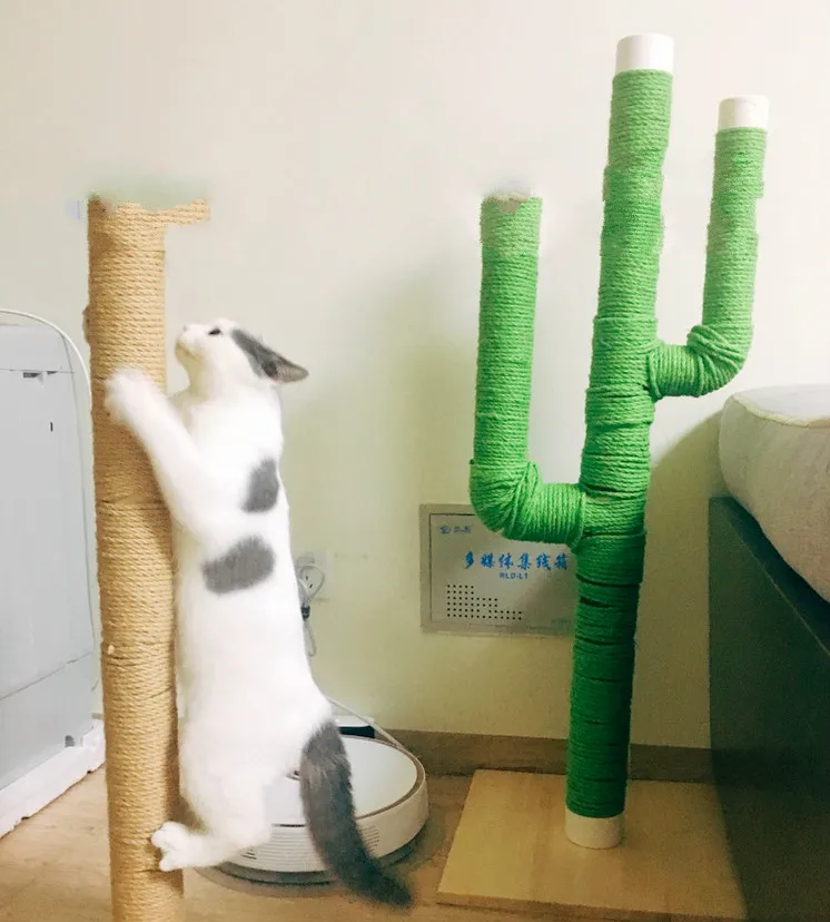 Когтеточка для кошек, игрушки для изготовления ножек стола, связывающая веревка для кошек, остроконечная коготь, сизальная веревка для кошачьего дерева, скалолазания для кошек