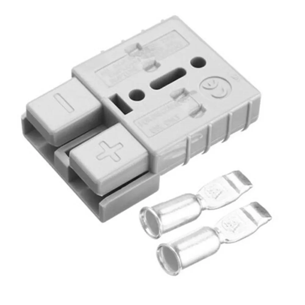 2 PCs 10 X Anderson Style Plug Connectors Dc Power Tool 50 Amp 12-24V 6Awg Forklift Battery Charging 50A Connector - купить по