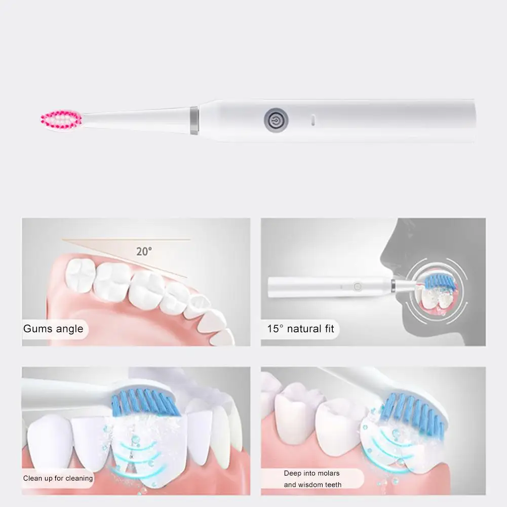 

Sonic Wave Electric Toothbrush IPX7 Waterproof Effective Desalination of Dental Plaque Teeth Whitening Dental Oral Care