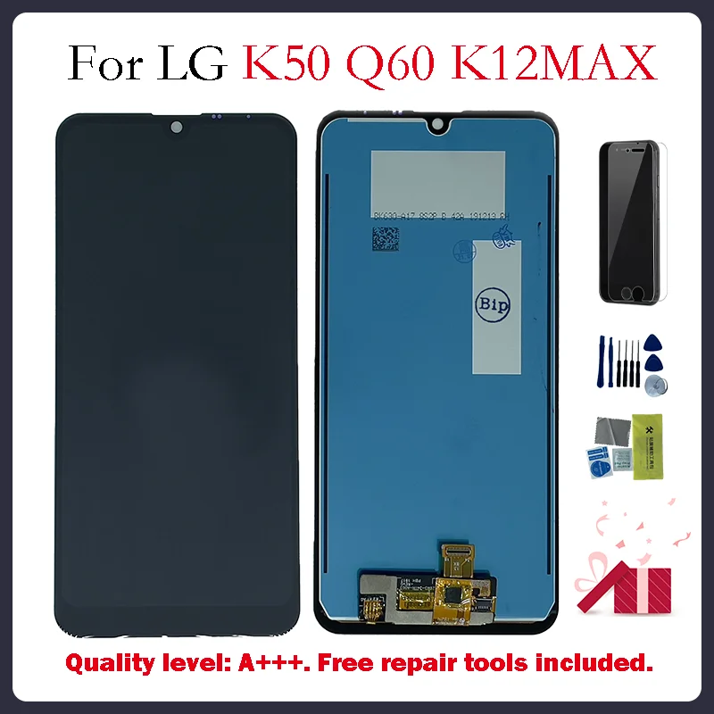 

6.26" LCD Display For LG K50 Touch Screen Digitizer Assembly For LG Q60 LG K12 Prime LM-X525 LMX525BAW LMX525EAW Replace