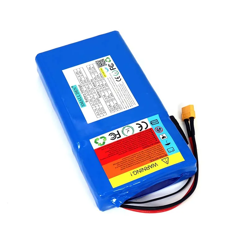 36В 28Ah литиевая аккумуляторная батарея 18650 28000mAh Высокая скорость 20A BMS для