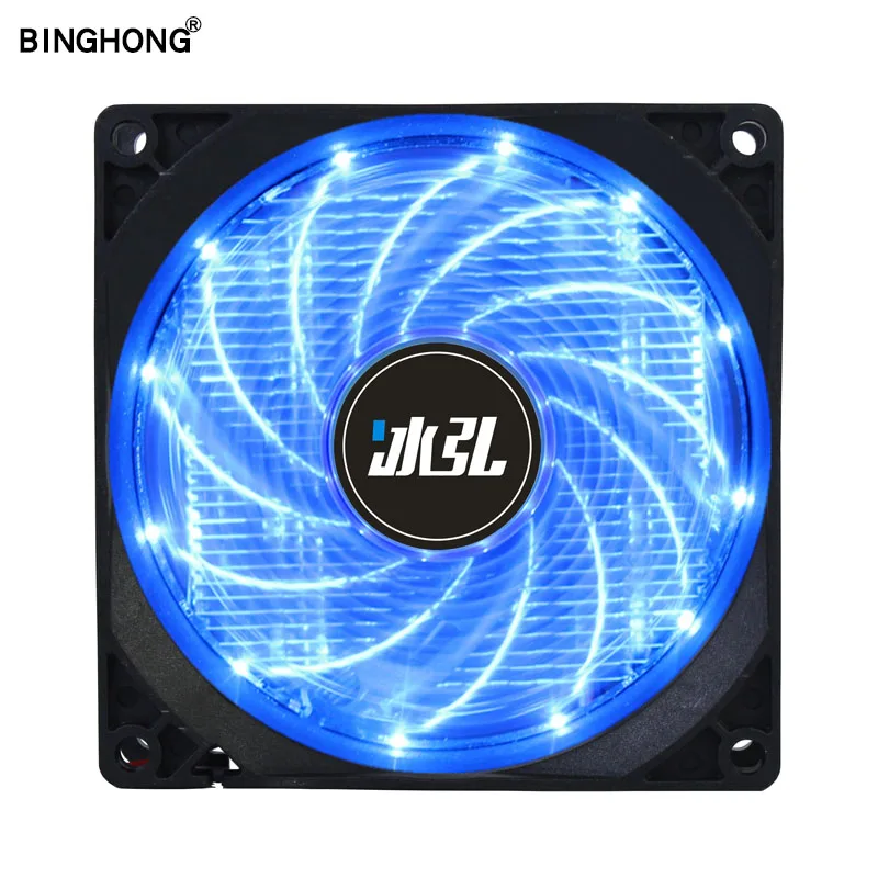 Кулер для ЦП BING HONG 90 мм 3 контакта RGB 90*90*25 тихий 9 см|Кулеры и системы охлаждения