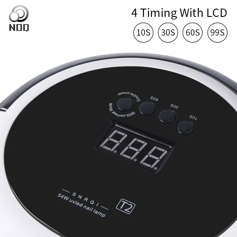 УФ лампа NOQ T2 для ногтей Max72W 36 бусин портативная Светодиодная маникюра