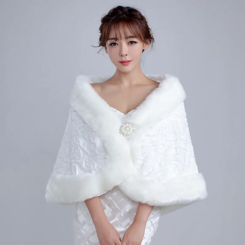 

Дешевое свадебное бородеро, зимние аксессуары для свадебных курток, Женская куртка с открытыми плечами