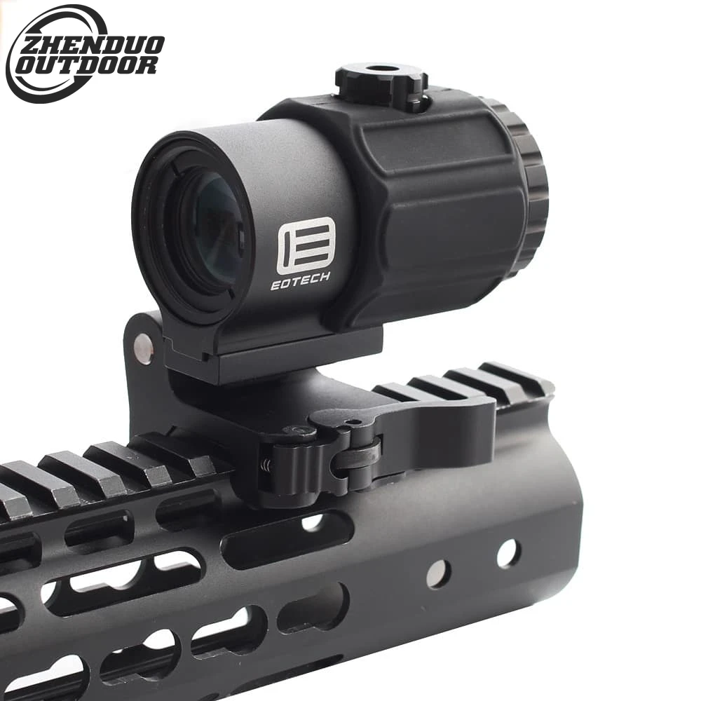 

100% High Quality G43 3X Magnifier Scope Sight with Switch-to-Side Mount The 20mm Elevated Telescope