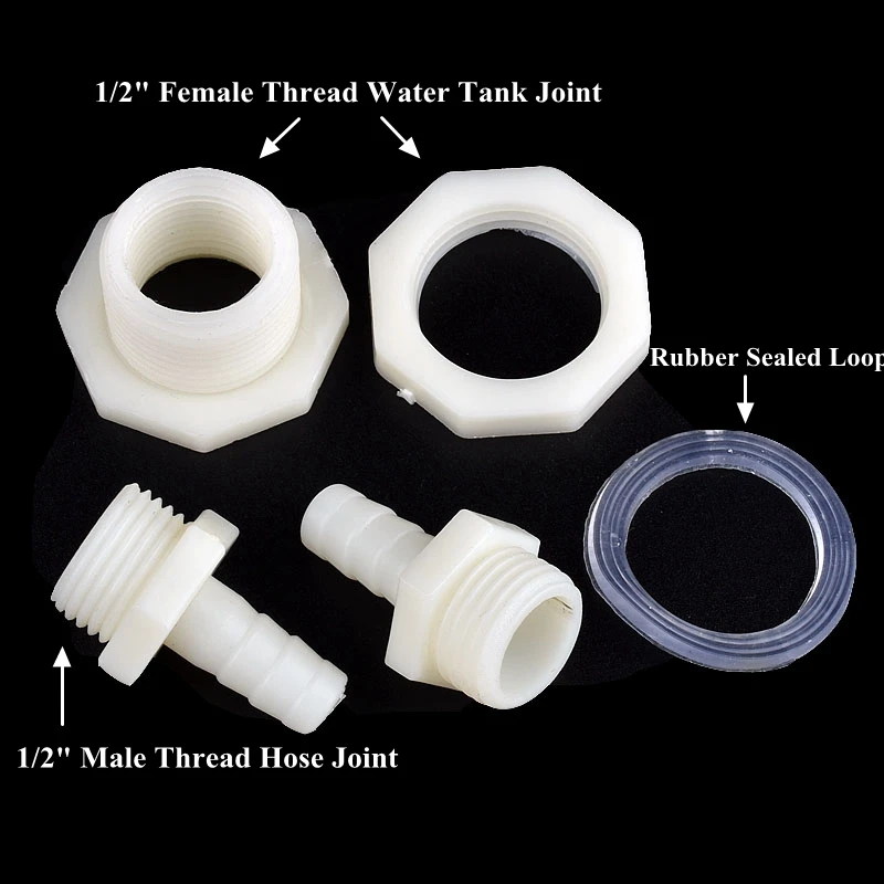 Соединитель для аквариума из АБС-пластика 1/2-10 мм | Дом и сад