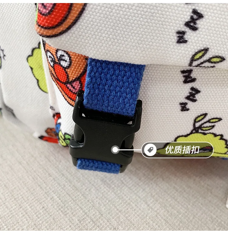 

Cute cartoon sesame street plush backpack kawaii biscuit monster bag ladies children's bag girl boy child gift