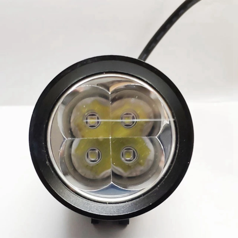 40 Вт мотоциклетные головной светильник скутер туман Точечный Led Atv 12В 6000 К мото